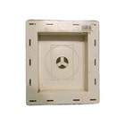 Mount Master Vinyl Siding Mounting Block  Scalloped Linen