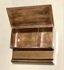 Antique Vintage Mfg Brass Vesta Match Safe Case Holder Old