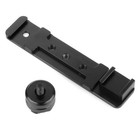 Cnc Black Mount Adapter Extension Slr Camera 1 4 Hot Shoe Bracket Dlsr Ttl Flash