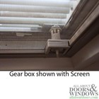 Pella Gear Box Operator For Slim Shade Internal Blinds Silver Shade Operator