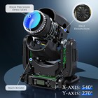 200w Led Moving Head Light Rgbw Gobo Beam Stage Spot Lighting Dj Disco Party Dmx