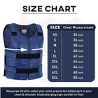 Blue Women Bullet Proof Style Leather Motorcycle Vest For Bikers Club Tactical 