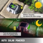 Vevor 4-24 Pcs Solar Driveway Lights Multicolor Led Solar Dock Deck Lights  Ip68