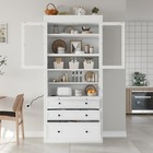 78  Tall Farmhouse Kitchen Pantry Cabinet Freestanding Storage Cupboard