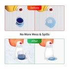  2 Pack  Laundry Detergent Cup Holder Drip 2 Count  pack Of 1   White  Silver