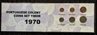 Portugal Portuguese Timor 1970 Coins Set 20 50 Centavos 1 2 1 2 5 10 Escudos