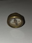 Antique Vintage Brass Marbles Gladestine Muchigan Pin Compass