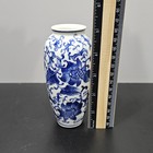 Chinese Blue White Porcelain Vase Floral Motif Collectible Small 5 