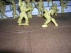 Vintage Marx 60mm Town Cowboys Set 14 Figures 1950 s Originals Playset