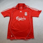 Liverpool Shirt Large Red Home Kit 2006 2008 Adidas Soccer Jersey Steven Gerrard
