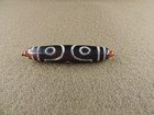 Tibetan Old Agate Dzi Beads Amulet Pendant Bracelet Ancient 3 Eyes Gzi Bead B