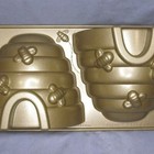 Nordic Ware Cast Aluminum Nonstick Beehive Bee Cake Pan New