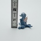 Hagen Renaker Mini Blue Dragon With Pink Wings   Spots Iridescent 1986