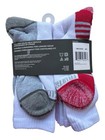 Fruit Of The Loom Boys  Cushioned Crew Socks - Large 3-9 - White - 10 Count