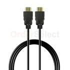 Digital High-speed 1 4 Hdmi Cable Pvc 2160p Black Cord  6 Feet 