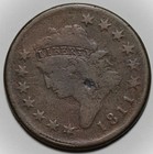 1811 Classic Head Large Cent - Us 1c Copper Coin