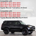 Vijay Fit 2010-2024 Toyota 4runner Trail Edition Running Boards Steel Nerf Bar