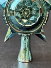 Bradford Atomic Starburst Blue Spire Christmas Tree Topper Plastic Vintage