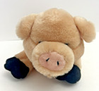 Fao Schwarz 11  Pink Cute Adorable Pig Piglet Piggy Plush Stuffed Animal Toy