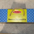 Melissa   Doug America The Beautiful Giant Floor Puzzle 60pc Usa Map Ages 5 