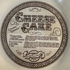 Royal China Ceramic Country Harvest Cheese Cake Recipe Pie Plate 1983 Vintage