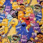 Cakeworthy Care Bears X Sesame Street Aop Unisex Tee Shirt Small New