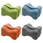 Memory Foam Knee Leg Pillow For Side Sleeper Knee Hip Cushion Support W  Strap