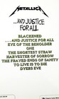 Metallica Guitar Tab   Tablature      brand New          and Justice For All 