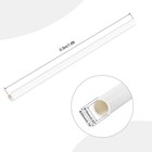 Pvc Pipe 16mm Id X 20mm Od 0 5m Rigid Water Pipe Drain Pipe White