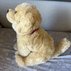 Fao Schwarz Golden Retriever Puppy Dog Plush Toy Stuffed Animal 14  Long Softlb1