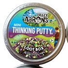 Lot Of 14 Aaron s Crazy Thinking Putty Mini Tins  46 Oz Avocado Loot Box Pygmy