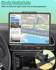 Ipad Car Mount Air Vent Holder For 5-11 Inch Tablets And Phones  Metal Hook