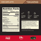 Optimum Nutrition Gold Standard 100  Whey Protein Powder  Iced Caf   Latte  16 Sv