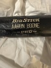 Aaron Boone H b Game Used Game Bat