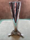 Christofle Silver-plated Bud Vase W  Trio Bird Feet