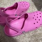 Crocs Classic Clog Dark Pink Unisex Slip On Water Friendly Sandals Men Women
