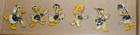 Vintage Disney Donald Duck 60th Anniversary 6 Pcs Trading Pin Set In Wood Box Vg