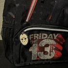 Friday The 13th Jason Voorhees Backpack New No Tags Horror Gore Book Bag Rare