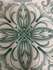 England Tiles Art Nouveau 6x6 Inch Antique Majolica Vintage Backsplash  Rare