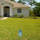Yard Drain  4 In  Green Angled Drainage Grate Easy To Install  Low Maintenance