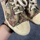 Women   s 9 - Vans Made In Usa Authentic Floral Tapestry Flower Vintage 90s Rare