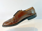 Freeman Longwing Brogue Wingtip Men s Size 12d Brown Leather Dress Shoes Vintage