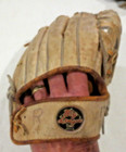 Rare Vintage 1950 s Baseball  big League Label   Mitt glove Very Good Condition
