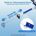 Handheld Cable Puller Drill Powered Wire Tugger With 1000lb Pulling Force