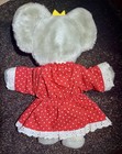 Vintage 1977 Eden Toys Queen Celeste Plush Elephant   11    Tall