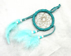 Native American Dream Catcher  3  Teal Dreamcatcher  Cherokee Made  Coa  dc3-21