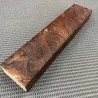 Wb466 Claro Walnut Burl Block Carving Craft Art Knife Handle Pistol Grip