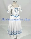 Graduation Ball Clara White Blue Ballet Party Dress Costume Girls 11 12 M l Yagp
