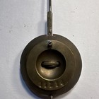 Old Antique Clock Adjustable Pendulum 3 5 Oz