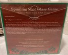 Spinning Shot Glass Drinking Party Game Spinner Board 4 Glasses New Sealed